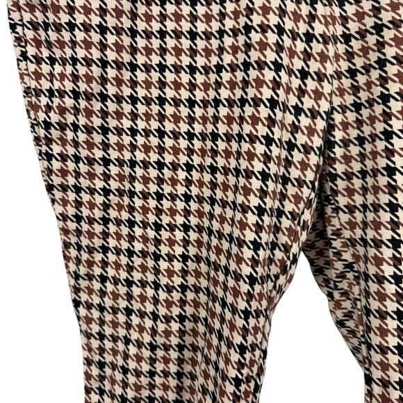 Torrid Studio Pull On Pocket Pixie Ponte Skinny Houndstooth Stretch Pants sz 2X - Picture 6 of 16